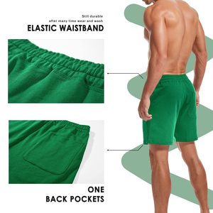Men's Summer Fitness Gym Running Outdoor <b>Quick</b> <b>Dry</b> Workout Joggers Lightweight 100% Cotton Solid Casual Mesh <b>Shorts</b> For Men - Product Image 4