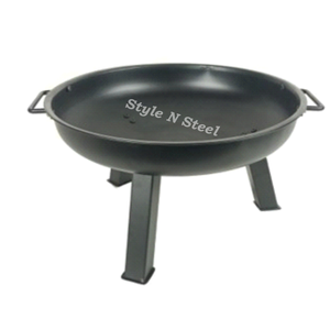 Brasero de cuisine avec peinture résistante à la chaleur, design autoportant, chauffage extérieur au charbon/bois - Product Image 2