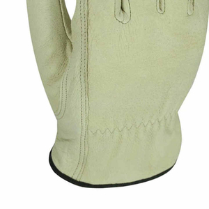 Gants d'hiver en cuir respirant pour conducteur, ajustement souple et résistant, revêtement PU doux, prise ferme et thermique - Product Image 4