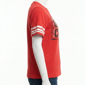 Wholesale Fully Customizable Eco-Friendly Breathable Print O-Neck Women's High Street Wear Slim Fit Quick Dry Spring/Summer - Product Image 4