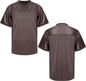 Maillot de football personnalisé OEM avec nom et numéro du joueur, sublimé, pour club, respirant, en tissu mesh 100% polyester, col en V, été - Product Image 1