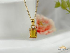 สร้อยคอจี้รูปดอกไม้หรูหรา สีรุ้ง ทอง เหลือง เงิน แฟชั่น กันน้ำ ของขวัญเครื่องประดับประจำวันเกิดสำหรับคุณแม่ - Product Image 4