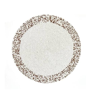 Set de table brodé de perles pour la décoration de table de réception de mariage de luxe - Product Image 1
