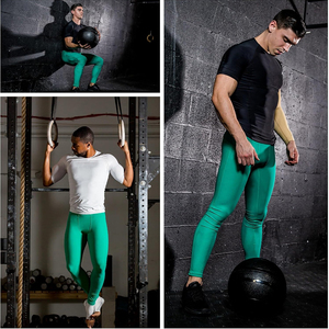 Custom <b>Men's</b> <b>Compression</b> Leggings Quick Dry Sports Base Layer <b>Tights</b> Gym Running Yoga Fitness Pants OEM <b>Compression</b> <b>Tights</b> - Product Image 5