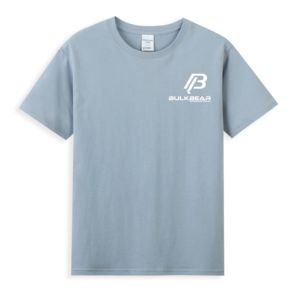 T-shirt Homme Coupe Droite 100% Coton Épais Streetwear Épaules Tombantes Tricoté Uni Personnalisable Impression Décontracté Rapide - Product Image 4