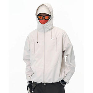 Hot Supplier Nylon Zipper Plus Size Men's Windbreaker Winter Outdoor Waterproof Sports Jackets - Product Image 3