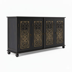 Eco Friendly <b>Sideboard</b> <b>Storage</b> Cabinet For Living Room Dining Area And Home Organization Use Available At Discounted Price - Product Image 3