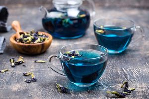 Best Seller Organic Dried Butterfly Pea Flower Slices Pure Natural Blue Tea Blend <b>Material</b> Wholesale Bulk - Macy - Product Image 4