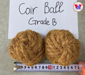 Disponible en gros : Boule à mâcher en fibre de coco du Vietnam, jouet non toxique en coque de noix de coco pour lapins, hamsters et petits animaux - Product Image 4