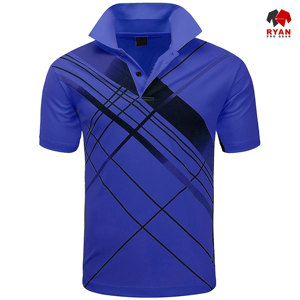 เสื้อโปโลดีไซน์สั่งทำพิเศษสำหรับผู้ชาย ยี่ห้อ Ryan Pro Gear พร้อมโลโก้สั่งทำ ออกแบบ ODM เสื้อผ้าลำลอง - Product Image 2