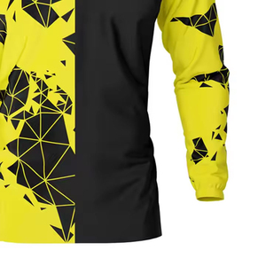 Maillot de course personnalisé, maillot de motocross, impression sérigraphique de qualité adorable, tissu respirant, vêtements de course automobile, maillot de motocross haut de gamme - Product Image 5