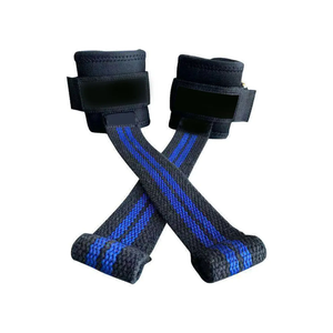 Sangles de musculation en néoprène et coton durables pour soulevés de terre, musculation, soutien rembourré pour poignets, unisexe - Product Image 5