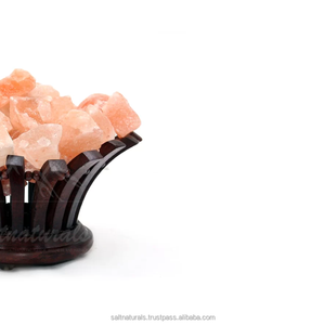 Lampe de sel de l'Himalaya faite à la main de vente chaude éclairage à la maison et cadeau de bien-être lampe de sel de l'Himalaya naturel du Pakistan - Product Image 2