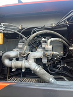 Excavatrice sur chenilles lourde d'occasion Hitachi ZX300 de 30 tonnes, équipée d'un moteur Isuzu d'origine