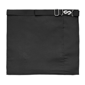 Tablier funéraire Maître Maçon Loge Bleue, avec compas carré et broderie main G, personnalisable, en tissu chenille de luxe à coudre, avec LED clignotante - Product Image 3