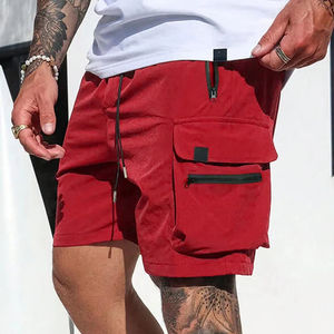 Pantalones cortos Cargo sólidos de seguridad de alta calidad para hombre, pantalones casuales, ropa de trabajo, pantalones cortos impermeables transpirables hasta la rodilla de verano - Product Image 1