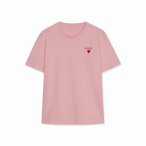 Camiseta Básica de Verano para Mujer, de Alta Calidad, Manga Corta, Color Sólido, Algodón, Corte Regular, Transpirable, Secado Rápido - Product Image 5