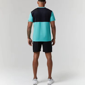 New Men Casual <b>Top</b> Quality <b>Short</b> Sleeve T Shirt <b>Shorts</b> <b>Sets</b> Custom Men'S Brand Clothing 2 Pieces <b>Sets</b> - Product Image 4