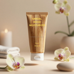 Crema Hidratante de Sándalo de Marca Privada para el Rostro, Cuidado de la Piel Hidratante e Iluminador con Extracto Natural de Sándalo OEM ODM - Product Image 4