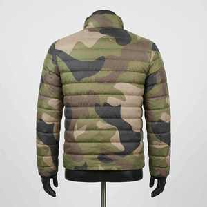 Women's <b>Quilted</b> Jacket Camouflage Stand Collar Full Sleeve Zipper Closure Autumn Regular Length Polyester <b>Wadding</b> - Product Image 4