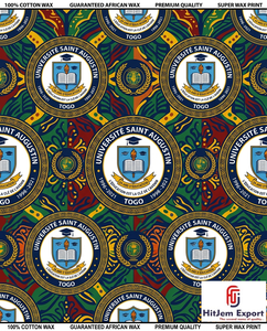 Premium Custom African Wax Print Fabric Manufacturer Ankara Textile OEM ODM Supplier for University Anniversary Convention Fundr - Product Image 5