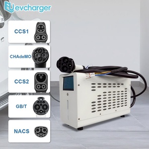 Cargador portátil para vehículos eléctricos de 7kW CCS2 CCS1 CHAdeMO, cargador rápido sin batería para vehículos de nueva energía - Product Image 1