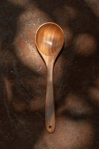 Espátula de Cocina Artesanal de Madera de Neem – Espátula de Cocina Antiadherente de Mango Largo Natural, Segura para Alimentos, para Uso Diario - Product Image 5