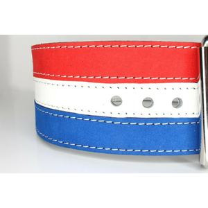 OEM personalizado 10mm gamuza cuero Powerlifting cinturón Unisex Fitness cinturón gimnasio 4 pulgadas ancho levantamiento de pesas cinturón de entrenamiento pedido al por mayor - Product Image 4