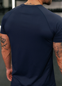 mens compression t shirt gym fitness athletic wear quick dry stretch fabric training workout <b>tshirt</b> supplier - Product Image 6