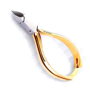 Cuticle Pusher Triangle Nail Pusher Peeler Scraper and Cuticle Nippers Professional Nail Cuticle Care Set - Product Image 1