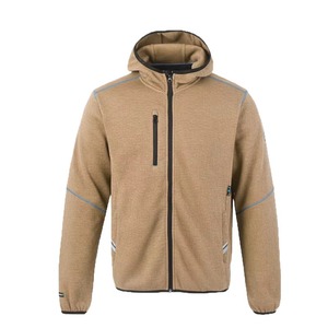 Men's Blue <b>Hooded</b> Waterproof <b>Jacket</b> Casual Autumn Zipper Closure Regular Fit Solid Color Polyester <b>Shell</b> <b>soft</b> <b>shell</b> <b>jacket</b> - Product Image 1