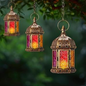 Lanterne décorative en métal pour l'extérieur, porte-bougie pour jardin, patio, mariage, fête, centre de table, vente en gros, décoration intérieure - Product Image 1