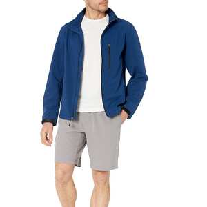 Classic Design <b>Men</b> Waterproof Softshell <b>Jacket</b> <b>Long</b> Sleeve Breathable With Plus Size Customizable Design Softshell <b>Jacket</b> - Product Image 3