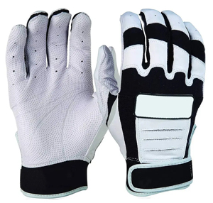 Gants de frappe pour softball, gants en latex à doigts entiers, gants de gardien de but antidérapants, gants de frappe respirants, sangle de poignet réglable - Product Image 1