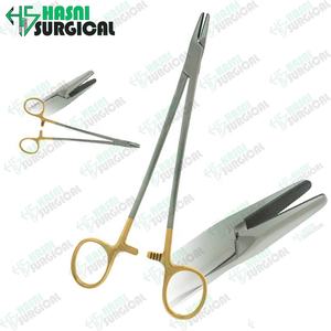 Porte-aiguille Debakey avec TC acier inoxydable de qualité allemande avec porte-aiguille - Product Image 5