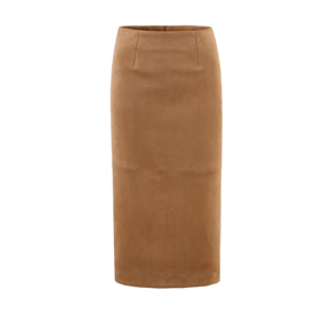 Jupe longue asymétrique pour femmes, taille haute, à volants, fluide, décontractée, mode estivale - Product Image 2