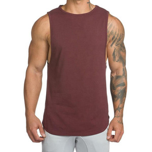 Débardeurs de sport respirants en tricot pour hommes, 100 % coton, séchage rapide, sans manches, pour la gym, l'entraînement et la musculation - Product Image 6