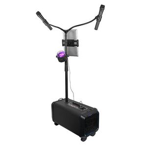 ลำโพงคาราโอเกะพกพาสีดำ ระบบเสียงพกพา ใช้งานง่าย พกพาสะดวก - Product Image 2