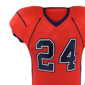 Ensembles d'uniformes de football américain sublimés sur mesure, maillots de football d'équipe professionnels respirants à manches courtes, taille adulte - Product Image 2