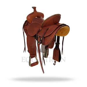 Ranch Western Saddle Horse Riding Saddle Equestrian <b>Equipment</b> - Product Image 3