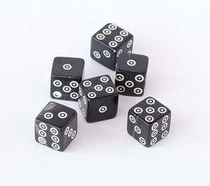 Buffalo Horn Eco-Friendly Customizable <b>Dice</b> <b>Set</b> for and Board Games Handmade From India - Product Image 3