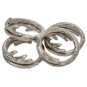 Graceful Metal Napkin Ring Designed For Elegant Dining Experience With Decorative Look And Durable Metal Body - Product Image 5