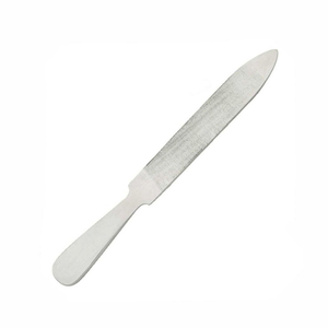 German Stainless Steel Professional Foot Rasp Callus Rasp Contoured <b>File</b> Smooth Foot Care Black Plastic Handle Foot <b>File</b> - Product Image 2