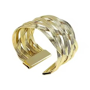 Anillo de servilleta metálico para decoración de mesa y soporte de servilletas - Product Image 4