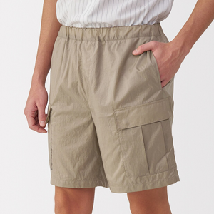 Pantalones Cortos Cargo para Hombre, 100% Algodón Transpirable, de Longitud Media, Venta al Por Mayor, Secado Rápido, Cintura Elástica, Estilo Casual - Product Image 2