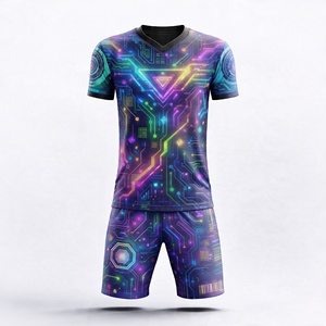 Conjunto deportivo de camiseta sin mangas y pantalones cortos ligeros con nombre personalizado, número y gráficos de identidad del equipo - Product Image 4