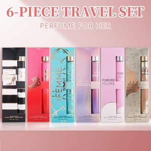 6pcs Women's Eau De Parfum Travel Set Long-Lasting Refreshing Fragrance 6 Unique <b>Scents</b> Mini Fragrances Daily Use Model - Product Image 3