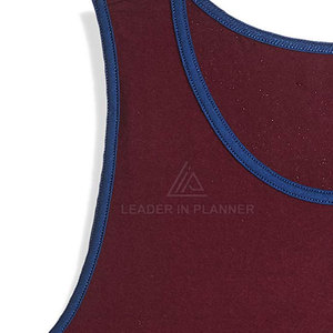 เสื้อกล้ามออกกำลังกายแบบใหม่สำหรับผู้ชาย มีสินค้าพร้อมส่ง ผลิตจากผ้าฝ้ายผสมโพลีเอสเตอร์ - Product Image 4