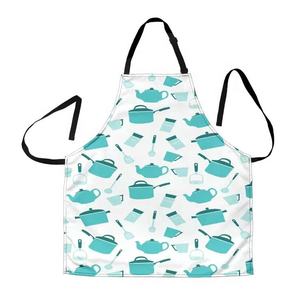 Qualité supérieure meilleure vente 100% pur coton matériel conception personnalisée ensemble de tablier de cuisine - Product Image 1