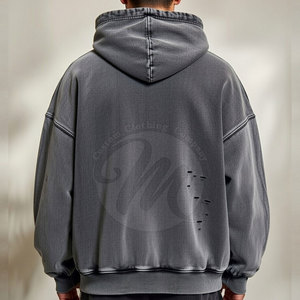 Hoodies personnalisés effet usé pour le streetwear – Couleurs sur mesure, style unique – En vente - Product Image 4